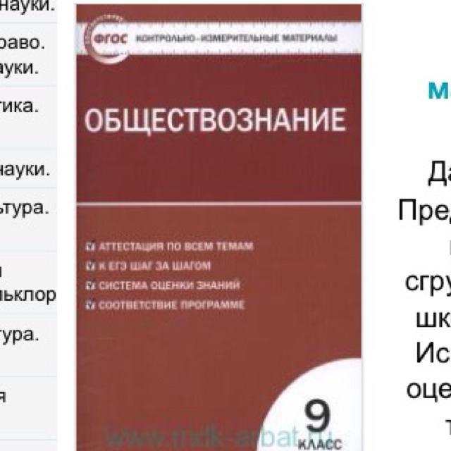Учебник Обществознания 8 Класс Для Планшета Кравченко